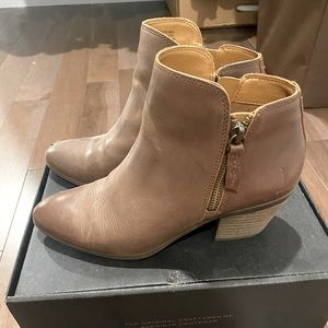 Judith Zip Booties - Frye
